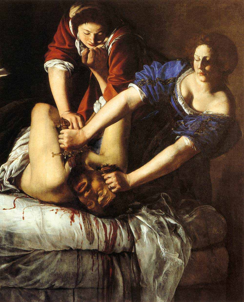 Artemisia gentileschi Judith Slaying Holofernes